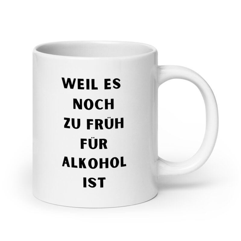 Weil es noch zu früh für Alkohol ist