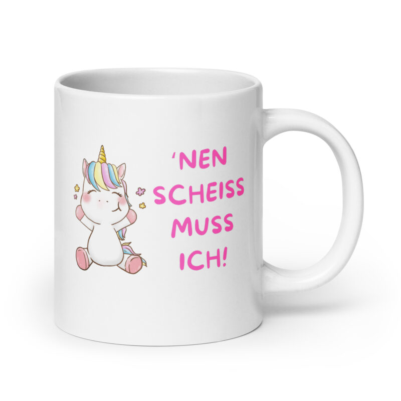 nen Scheiss muss ich!