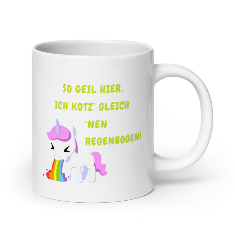 So geil hier, ich kotz gleich nen Regenbogen!